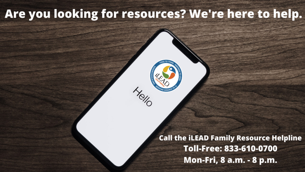 iLEAD Agua Dulce Family Resource Helpline