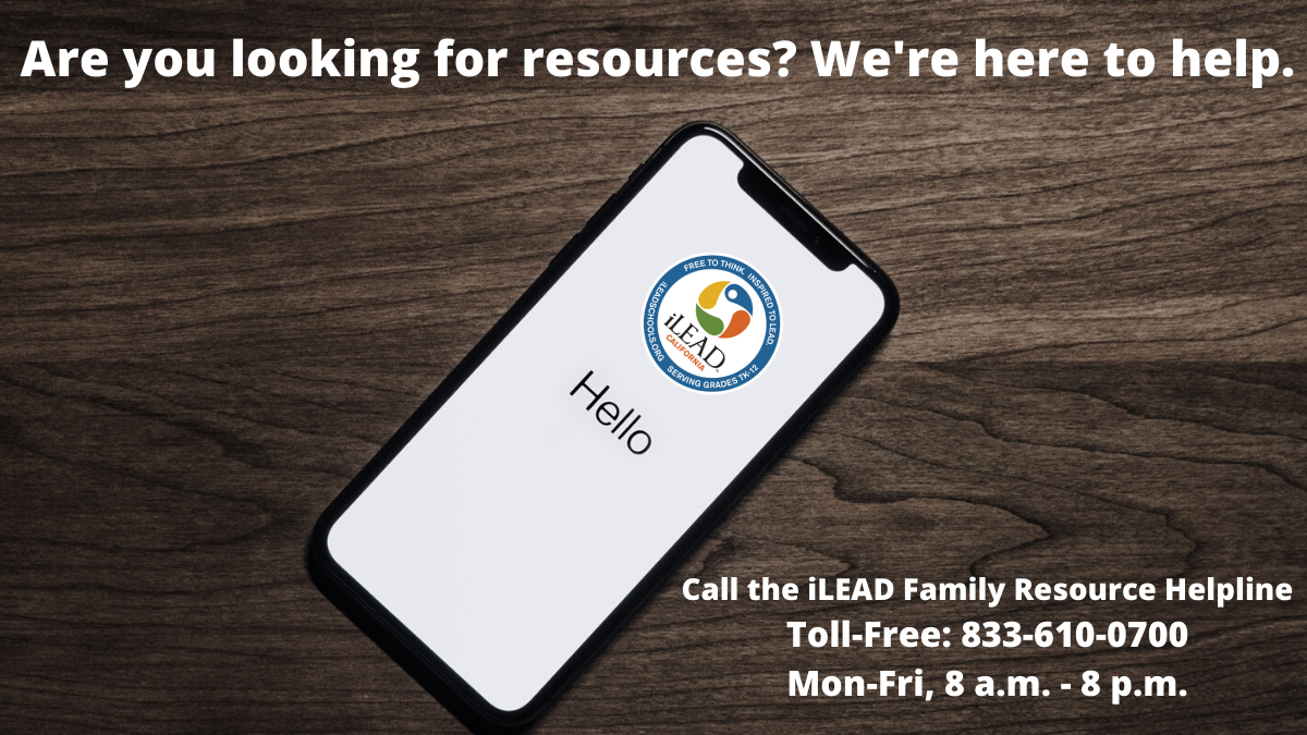 iLEAD Agua Dulce Family Resource Helpline